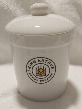 Chantal King Arthur Baking Company Ceramic Sourdough Croc Cookie Jar